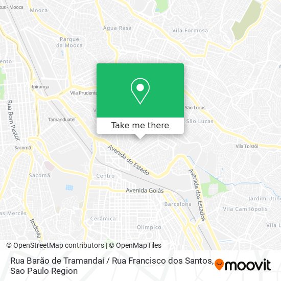 Rua Barão de Tramandaí / Rua Francisco dos Santos map