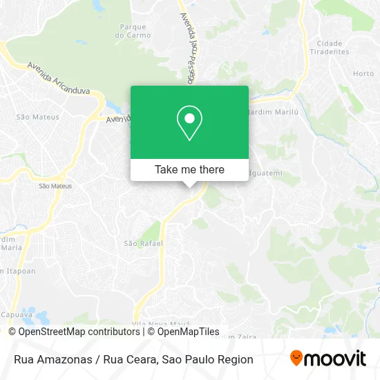 Rua Amazonas / Rua Ceara map