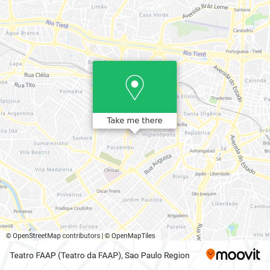 Teatro FAAP (Teatro da FAAP) map