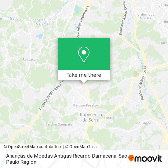 Alianças de Moedas Antigas Ricardo Damacena map