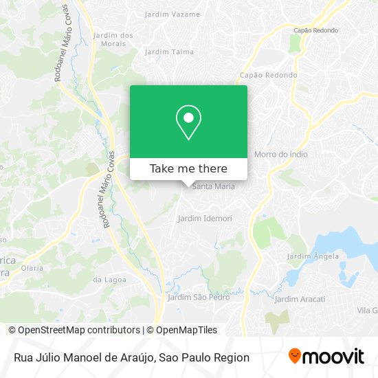 Rua Júlio Manoel de Araújo map
