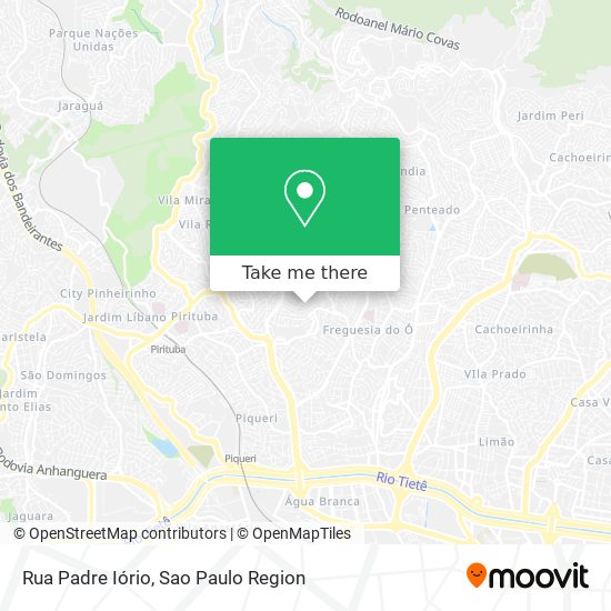 Rua Padre Iório map