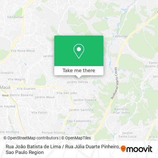 Rua João Batista de Lima / Rua Júlia Duarte Pinheiro map