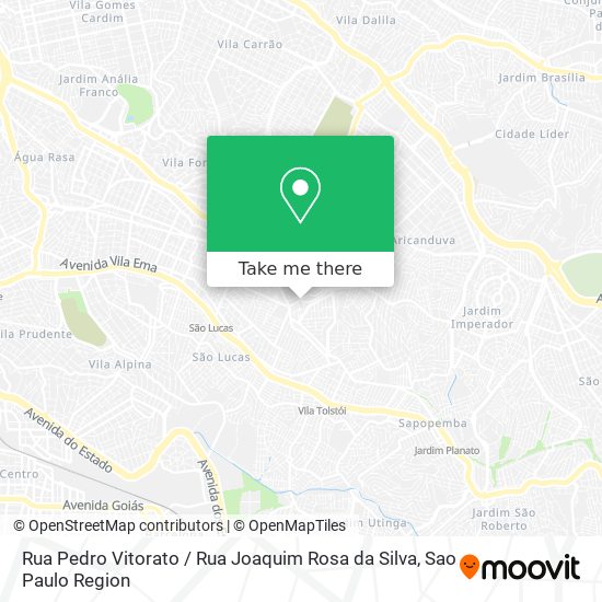 Rua Pedro Vitorato / Rua Joaquim Rosa da Silva map