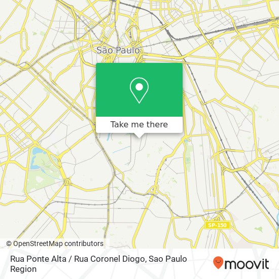 Rua Ponte Alta / Rua Coronel Diogo map