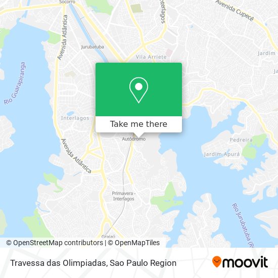 Travessa das Olimpiadas map