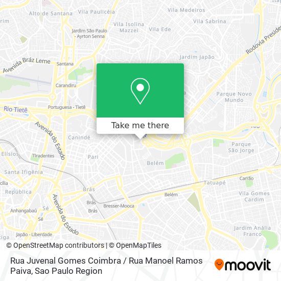 Rua Juvenal Gomes Coimbra / Rua Manoel Ramos Paiva map