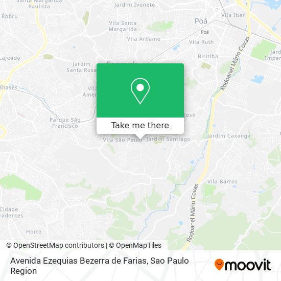 Avenida Ezequias Bezerra de Farias map