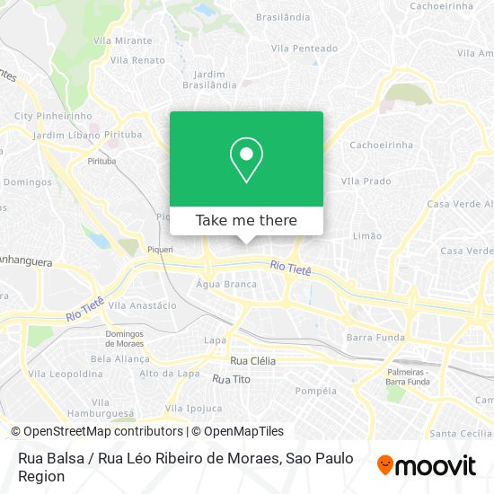 Rua Balsa / Rua Léo Ribeiro de Moraes map