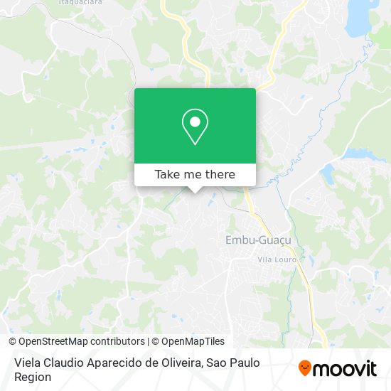 Viela Claudio Aparecido de Oliveira map