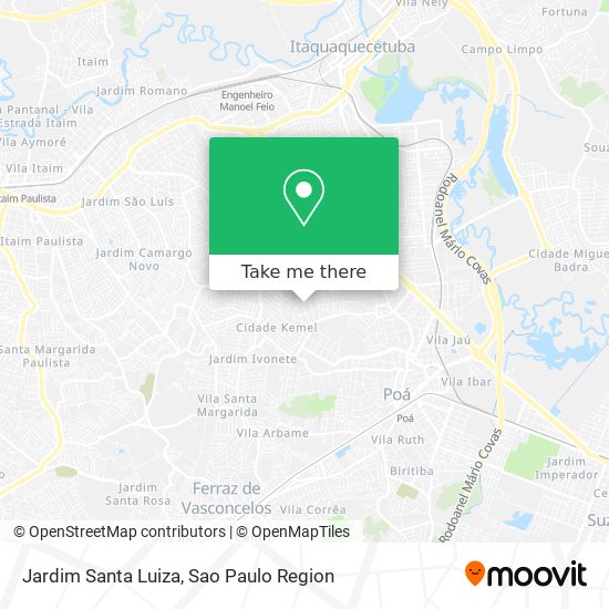 Jardim Santa Luiza map