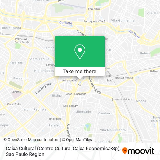 Caixa Cultural (Centro Cultural Caixa Economica-Sp) map