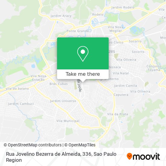 Rua Jovelino Bezerra de Almeida, 336 map