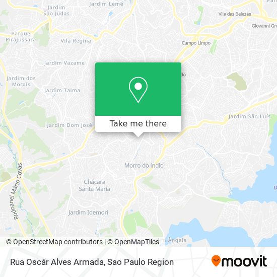 Rua Oscár Alves Armada map