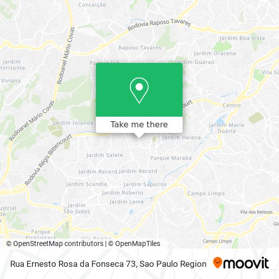 Mapa Rua Ernesto Rosa da Fonseca 73