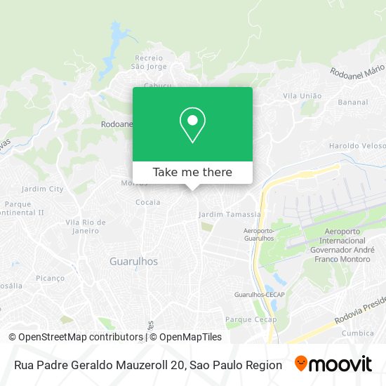 Rua Padre Geraldo Mauzeroll 20 map