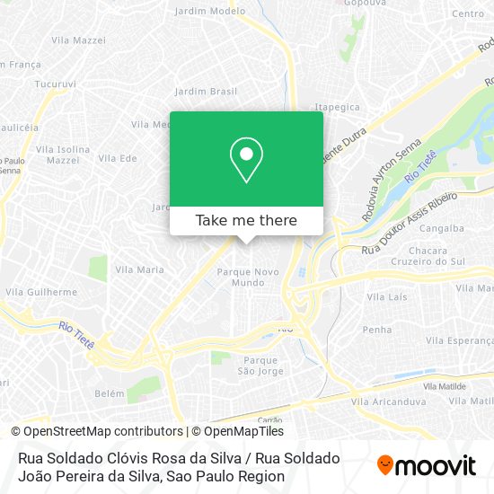 Rua Soldado Clóvis Rosa da Silva / Rua Soldado João Pereira da Silva map