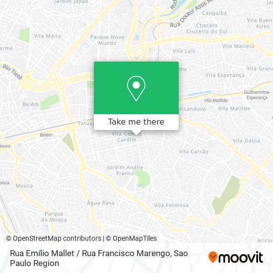 Rua Emílio Mallet / Rua Francisco Marengo map