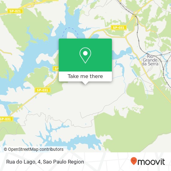 Rua do Lago, 4 map