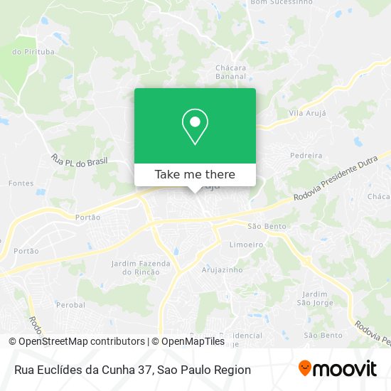 Rua Euclídes da Cunha 37 map