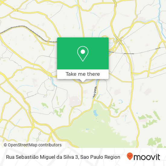 Mapa Rua Sebastião Miguel da Silva 3