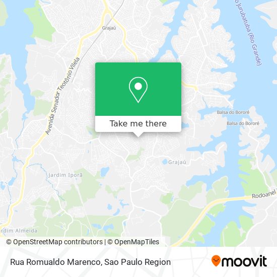 Rua Romualdo Marenco map