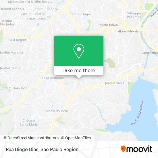 Rua Diogo Dias map