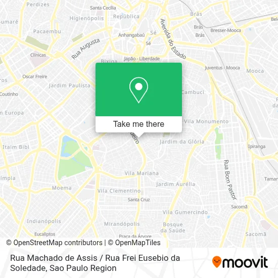 Rua Machado de Assis / Rua Frei Eusebio da Soledade map