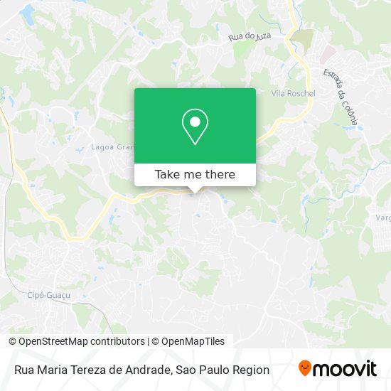 Rua Maria Tereza de Andrade map