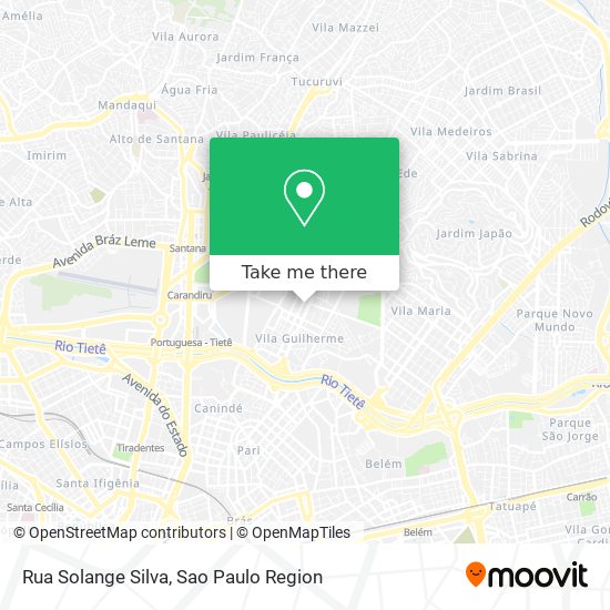 Rua Solange Silva map