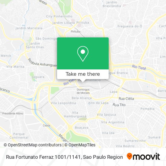 Rua Fortunato Ferraz 1001/1141 map