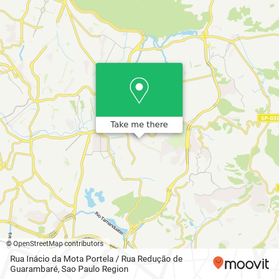 Rua Inácio da Mota Portela / Rua Redução de Guarambaré map