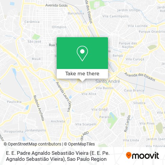 E. E. Padre Agnaldo Sebastião Vieira map