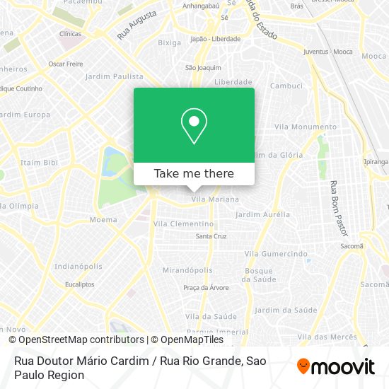 Rua Doutor Mário Cardim / Rua Rio Grande map