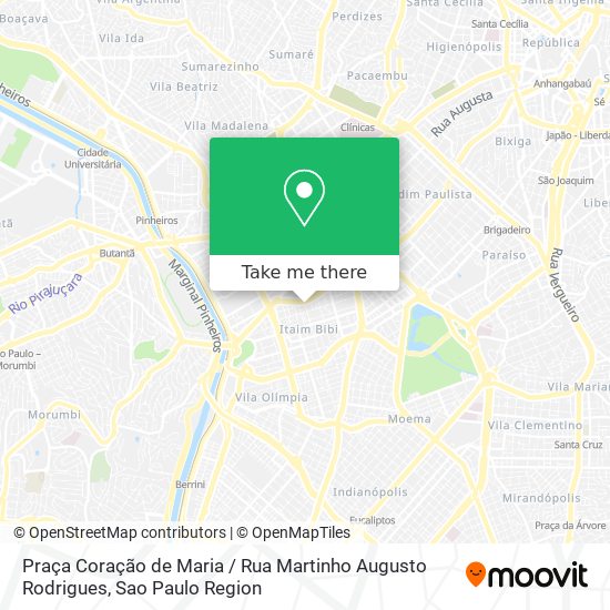 Praça Coração de Maria / Rua Martinho Augusto Rodrigues map