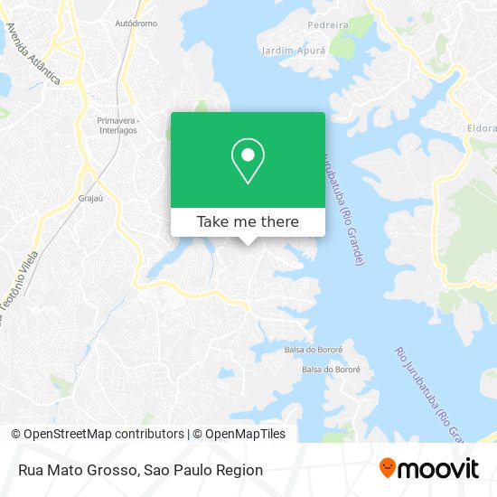 Rua Mato Grosso map