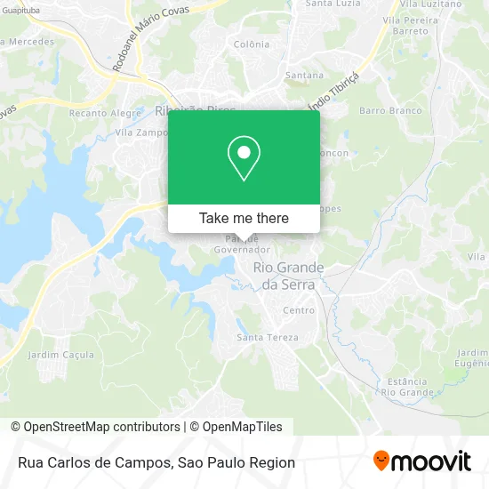 Rua Carlos de Campos map