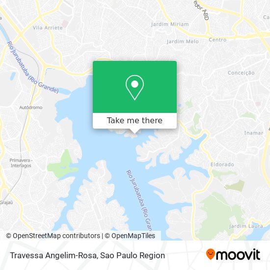 Mapa Travessa Angelim-Rosa
