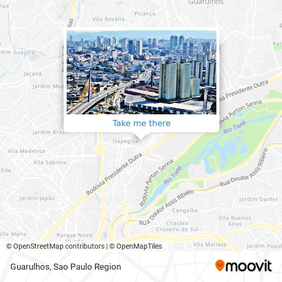 Mapa Guarulhos