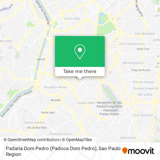 Padaria Dom Pedro (Padoca Dom Pedro) map