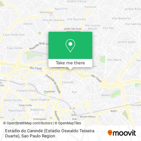 Estádio do Canindé (Estádio Oswaldo Teixeira Duarte) map