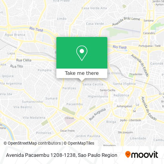Avenida Pacaembu 1208-1238 map