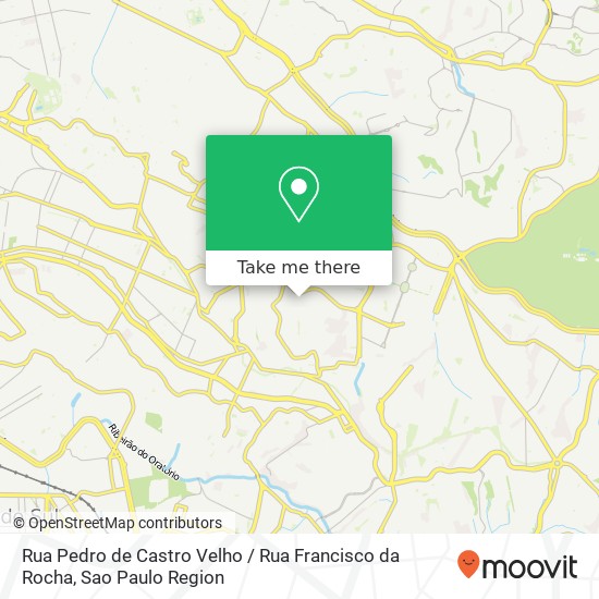 Rua Pedro de Castro Velho / Rua Francisco da Rocha map