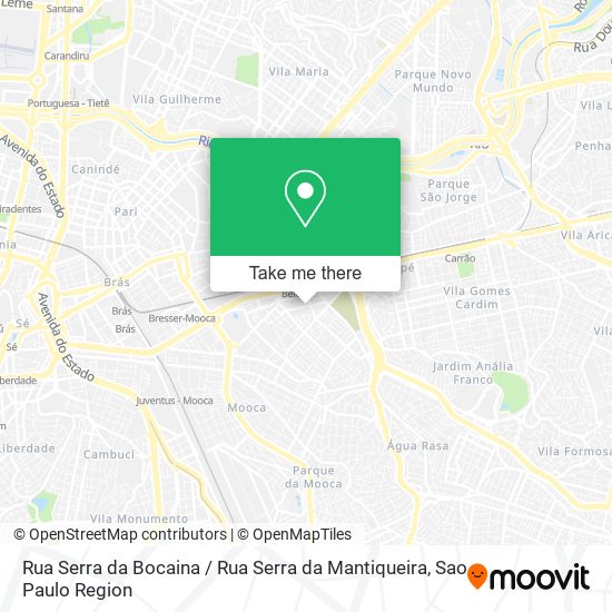 Rua Serra da Bocaina / Rua Serra da Mantiqueira map