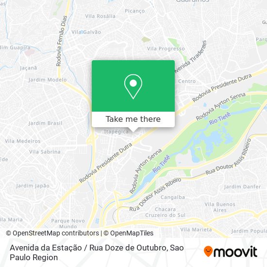 Avenida da Estação / Rua Doze de Outubro map