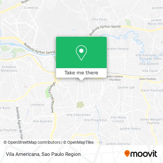 Vila Americana map