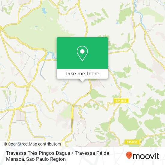 Travessa Três Pingos Dagua / Travessa Pé de Manacá map