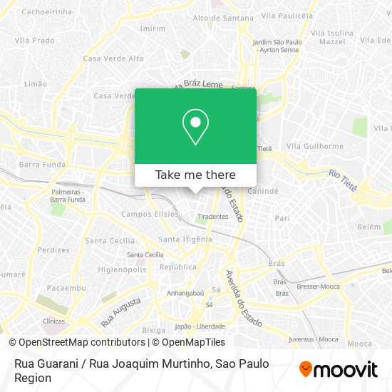 Rua Guarani / Rua Joaquim Murtinho map