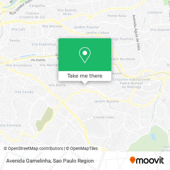 Avenida Gamelinha map