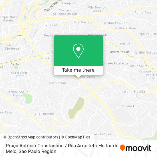 Praça Antônio Constantino / Rua Arquiteto Heitor de Melo map